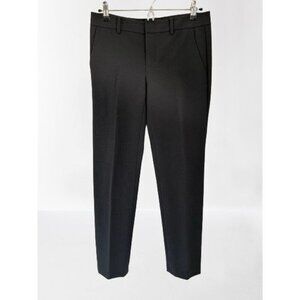 VINCE Strait Leg Trousers Preppy Gray Brown Pockets Size 4